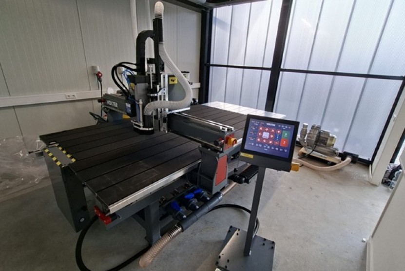 Společnost VOLTER instaluje CNC router L2616 v Evropské kosmické agentuře